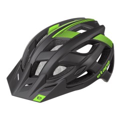 Etape – cyklistická přilba ESCAPE, černá/zelená mat