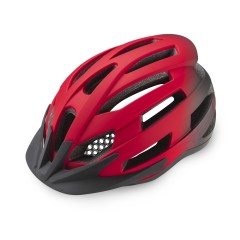 Cyklistická helma R2 ATH33C SPIRIT červená/černá