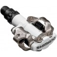 pedály SHIMANO SPD PD-M520W bílé s kufry SM-SH51 v krabičce