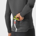 Castelli – pánská vesta Squadra Stretch, electric lime/dark gray