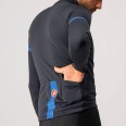 Castelli – pánský dres Fondo 2, light black/blue reflex