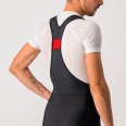 Castelli – pánské kalhoty Velocissimo 5 s vložkou, black/silver reflex