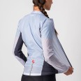 Castelli – dámská větrovka Squadra Stretch, silver gray/dark gray