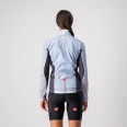 Castelli – dámská větrovka Squadra Stretch, silver gray/dark gray