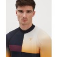 Pánský cyklistický dres Silvini MAZZANO black/yellow