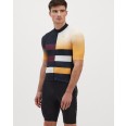 Pánský cyklistický dres Silvini MAZZANO black/yellow