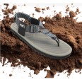 Sandále RRAT'S Y-Gravel Grey Black