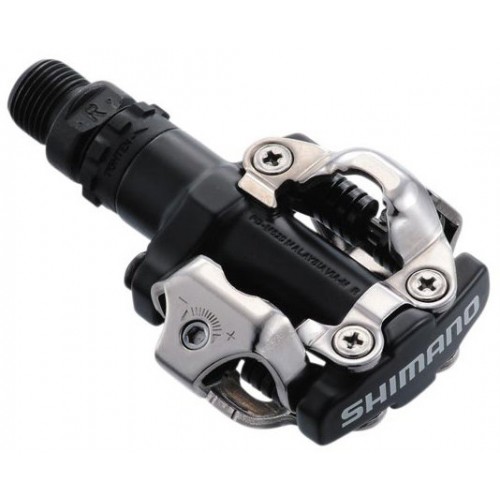 pedály SHIMANO SPD PD-M520L černé s kufry SM-SH51 v krabičce