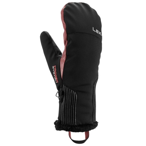 Dámské lyžařské rukavice Leki Vallarta 3D Mitt W black/rosé