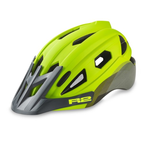 Cyklistická helma R2 WHEELIE ATH23K žlutá/šedá