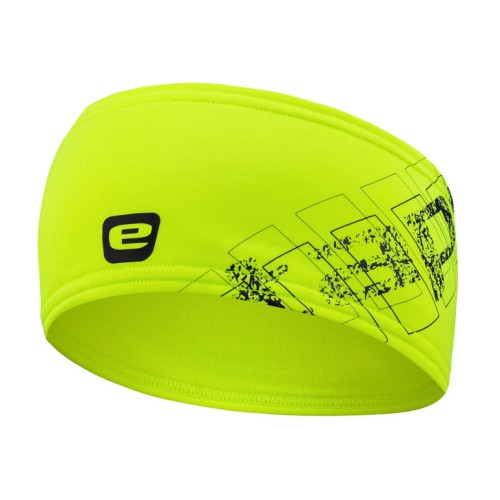 Etape – čelenka STIX, žlutá fluo/černá