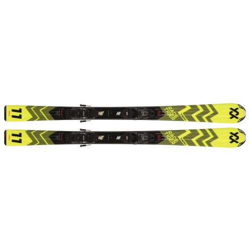 Sjezdové lyže Völkl RACETIGER JR yellow +4.5 VMOT JR  BLK 24/25