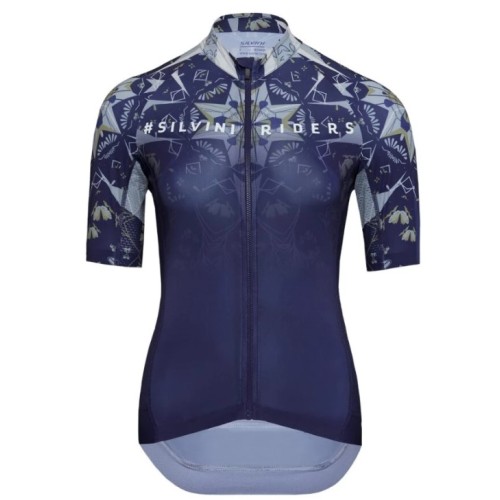 Dámský cyklistický dres Silvini MOTTOLINA navy