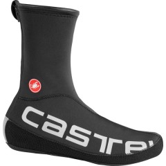 Castelli – návleky na tretry Diluvio UL, black/silver reflex