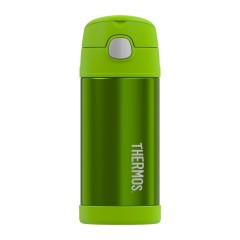 Dětská termoska Thermos s brčkem Green - 355 ml