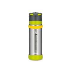 Termoska THERMOS se šálkem do extrémních podmínek Silver/Green 500 ml