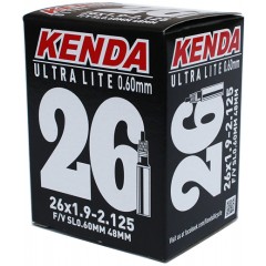 duše KENDA 26X1,75-2,125 (47/57-559) 48mm 120g (+-5g) Ultralite