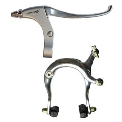 Brzdová čelist Al přední+ brzd. páka Al Saccon