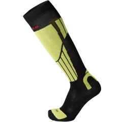 Lyžařské ponožky Mico SUPERTHERMO Merino Light W., Black/Fluo