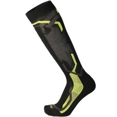 Lyžařské ponožky Mico Ski Medium W. WARM CONTROL Nero Fluo