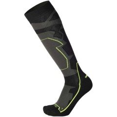 Lyžařské ponožky Mico Ski Touring Medium W. WARM CONTROL Nero/Grigio