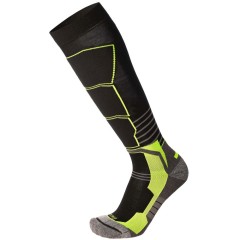 Lyžařské ponožky Mico SUPERTHERMO Medium W., Black/Fluo