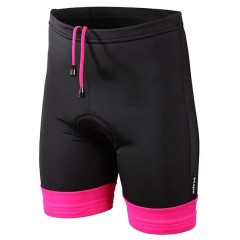 Etape - dětské kalhoty JUNIOR s vložkou, černá/růžová