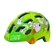 Etape – dětská cyklistická přilba  KITTY 2.0, zelená