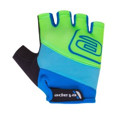 Etape – dětské rukavice SIMPLE, modrá/zelená