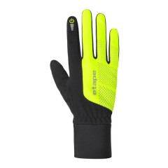 Etape - rukavice SKIN WS+, černá/žlutá fluo