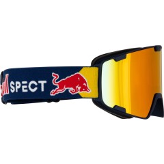 Lyžařské brýle RED BULL SPECT NEON - 05RE2, black, brown with red mirror CAT 2